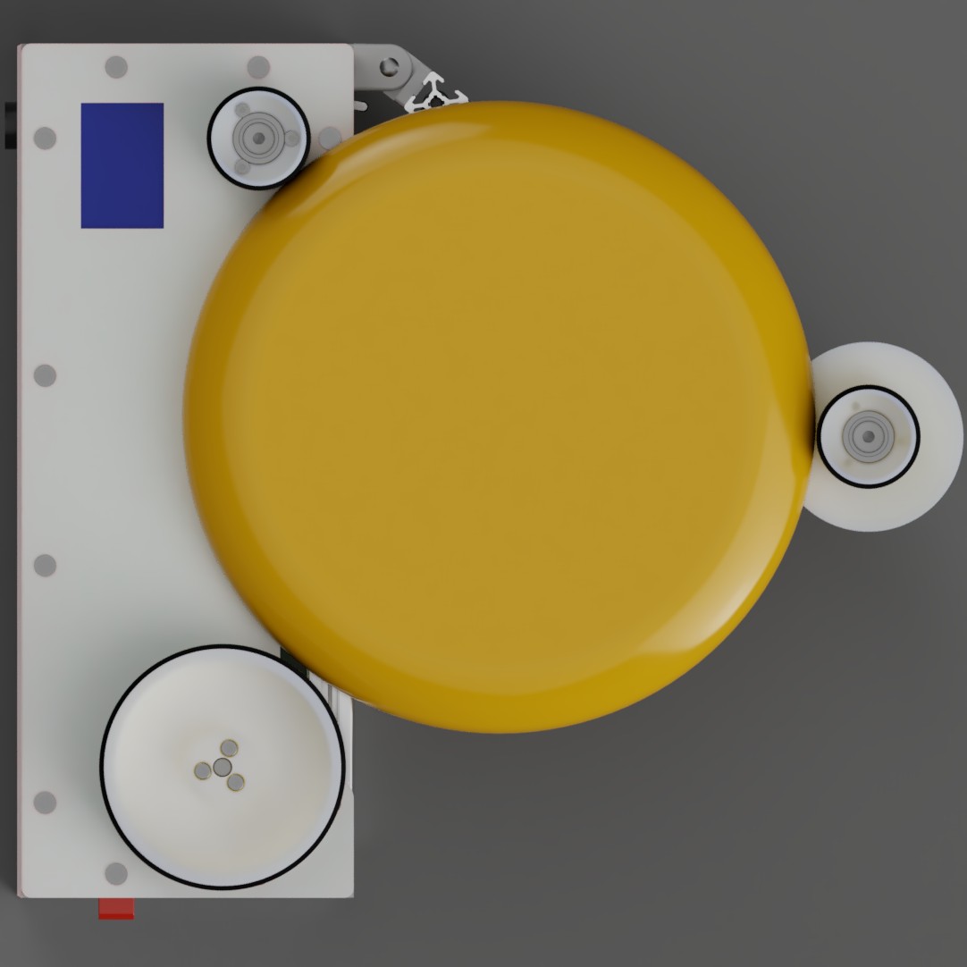 Automatische Frisbee-Trainingsmaschine